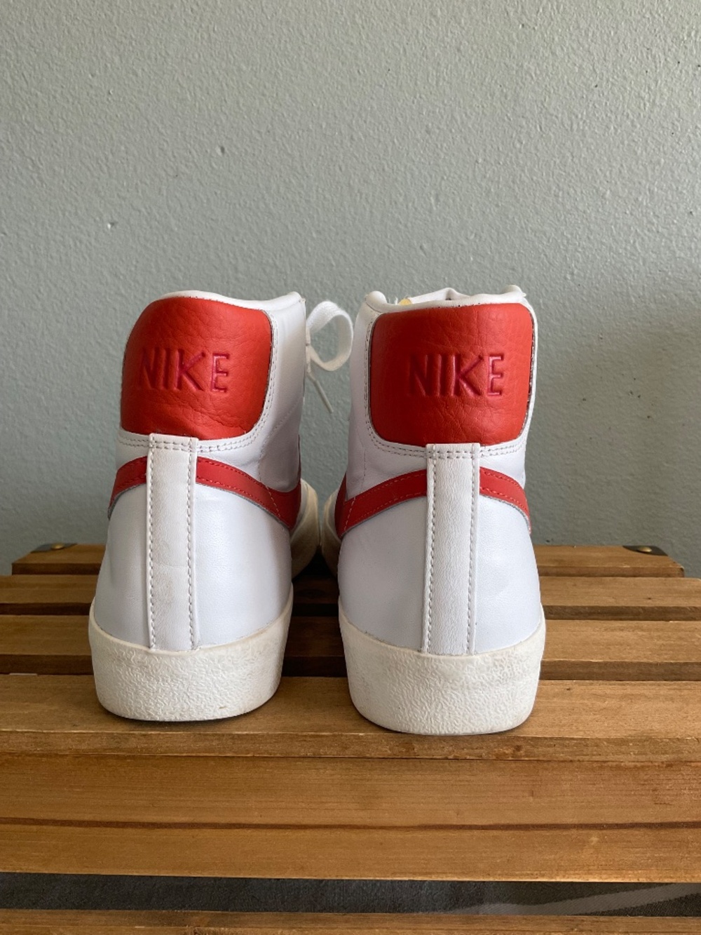 NIKE BLAZER MID 77 VINTAGE HABANERO RED SZ 10 - Picture 3 of 5